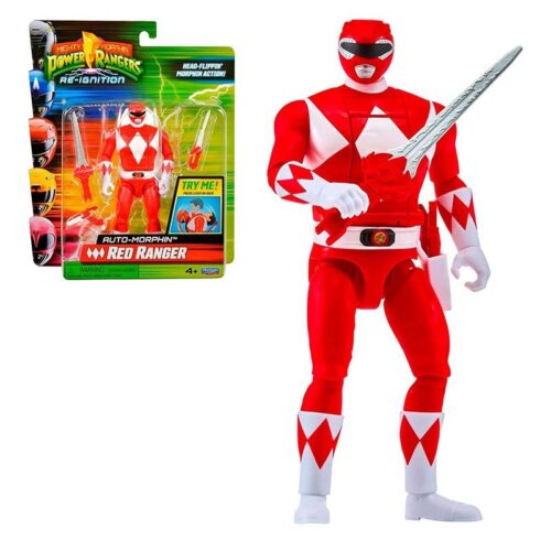 Power Rangers figura Auto Morphin Red Ranger 62518040-4