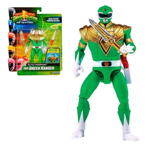 Power Rangers figura Auto Morphin Green Ranger 62518040-6