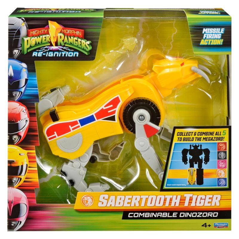 Power Rangers Dinozords Sabertooth 62518600-2 - Imagen 2
