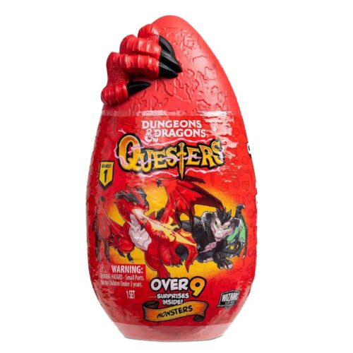 Huevo de dragón rojo Dungeons & Dragons Bizak 64127010-2