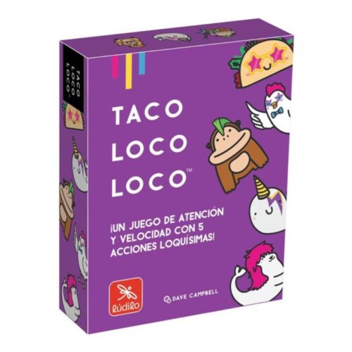 Juego de cartas Taco Loco Loco Ludilo 89171