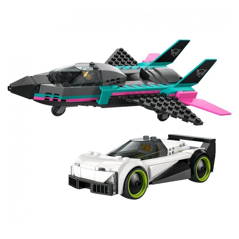 LEGO City 60489 Jet vs Coche de carreras - Imagen 2