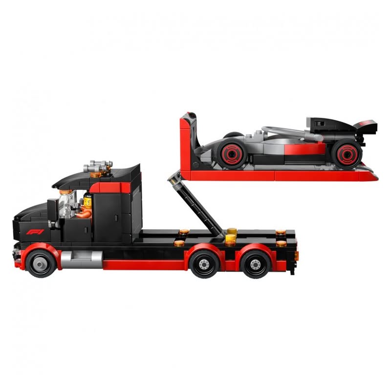 LEGO City 60493 Camión de transporte de coche F1 Audi - Imagen 2