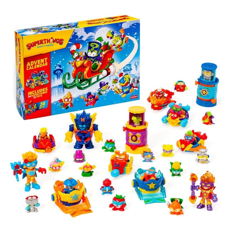 SUPERTHINGS Calendario de Adviento con 24 Regalos y Sorpresas PSTSP114IN02
